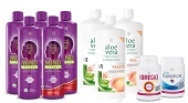 Набор «Anti-age» с гелем Aloe Vera "Персик"