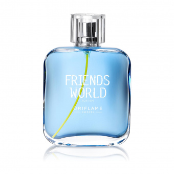 Туалетная вода Oriflame Friends World For Him (Фрэндс Ворлд Фо Хим)